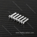 Countersunk head flat head 7075 aluminum bolts hot